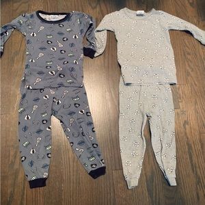 2 pairs of baby steps (mish) pajamas. 18M